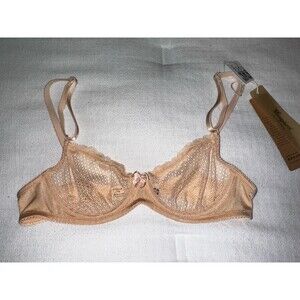 Wingslove Women’s Bra 32A NEW NWT Nude Underwire Wired Lingerie Sexy Wings Love